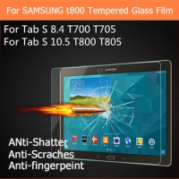 Tempered Glass Screen Protector For Samsung Galaxy Tab S 8.4 10.5'' SM-T700 SM-T705 T705C SM-T800 T805 Tablet Protective Film