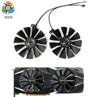 New 87mm FDC10U12S9-C 4Pin DUAL Advanced OC Cooling Fan For ASUS GeForce RTX 2080 2070 2060 GAMING Graphics Card Cooler Fan