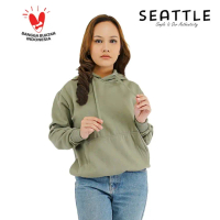 B✔61 Hoodie Korean Style Jaket Jumper Polos Premium Distro Hijau Emerald Y㊛Ph