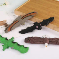 Funny Montessori Wristbands Creative Cartoon Fun Eagle Clap Circle Bat Pop Circles Dragon Hand Ring Animal Patted Bracelets