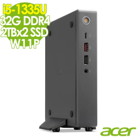 Acer 宏碁 Revo Box RB610 商用迷你電腦 (i5-1335U/32G/2TB SSD+2TB SSD/W11P)