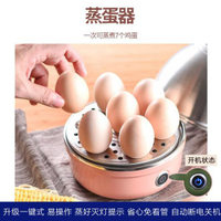 蒸蛋器meyou煮蛋蒸蛋器機自動斷電家用小型多功能1人迷你煮雞蛋羹神器
