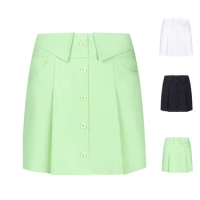 2024 Golf Half Skirt Women's Fashion Anti-glare High-waisted Short Skort with Inner Shorts Pants Sports Tennis Golf Culottes