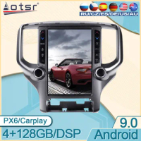 Android 128G Auto DVD 4G LTE Multimedia Player For Dodge RAM 1500 2500 3500 Car Radio Video Tesla GPS Navigation Stereo 2Din DPS