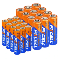 (24PCS pack) PKCELL 12PCS LR6 AA battery and 12PCS LR03 1.5V AAA alkaline batteries primary and single use battery for toys