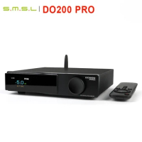 SMSL DO200 PRO DAC Audio Balanced Decoder 12x CS43131 DAC Chips Full MQA Decoder Remote Hi-res Pre-amp Bluetooth 5.1 HDMI-ARC
