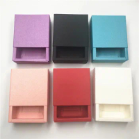200Pcs/Lot Handmade Paper Cardboard Drawer Box 6.2x6.2x2.3cm For Decoration Display Food Pudding Moon Cake Mini Towels Pack Box