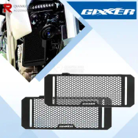Motorcycle Radiator Grille Guard Accessories For Suzuki Gixxer-250 GIXXER 250 2020 2021 2022 2023 Oil cooler Cover Protector