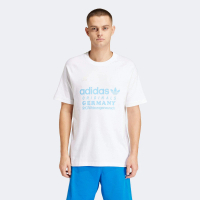 【adidas 愛迪達】短袖上衣 男款 運動 三葉草 亞規 GRF TEE OR 白 IR9634