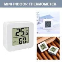 Mini Indoor Thermometer LCD Digital Temperature Room Hygrometer Gauge Sensor Humidity Meter Indoor Hygrometer Thermometer