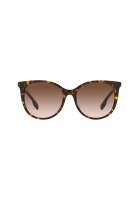 Burberry Burberry Women's Cat Eye Frame Brown Acetate Sunglasses - BE4333F