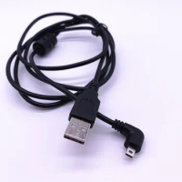 USB Male Plug To Wire 8 Pin Left Angled 90 Degree Plug Camera Data Cable for Nikon CoolPix S8100 L18