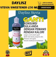 GULA STEVIA - GULA CAIR - PEMANIS ALAMI - STEVIA CAIR - STEVIA SWEETENER DAYLISZ - GULA UNTUK DIABET