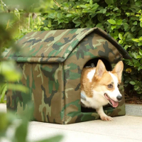 tent outdoor dog house puppy accessories beds dog house waterproof indoor Casa Para Perros Grande Dog Crate Furniture YN50DH