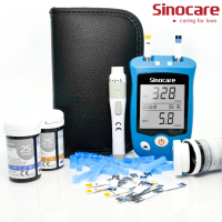 AQ UC 血糖機尿酸機2合1測試儀 (國際版本) 主機套裝 (主機連50血糖試紙+25尿酸試紙+50針)