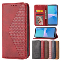Strong Magnetic Wallet Case for SONY Xperia 1 IV SONY Xperia 10 IV PU Leather Flip Cover Funda Capa