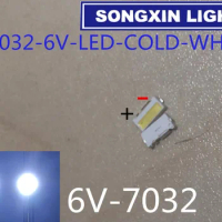 50pcs Fled LCD TV backlight side of the 7032 LED light bead repair TV backlight dedicated 6V FOR SAMSUNG