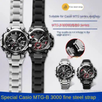 For Casio G-SHOCK MTG-B3000 Stainless steel watchbands MTG B3000 Series Metal strap Men's watch accessories
