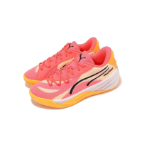 【PUMA】籃球鞋 All Pro NITRO 男鞋 粉橘 黃 Fireglow 氮氣中底 回彈 編織 運動鞋 310392-07
