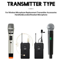 For Professional 4 Channels Wireless Microphone Replacement Transmitter Accessories Handheld/Lavalier/Headset Microphone