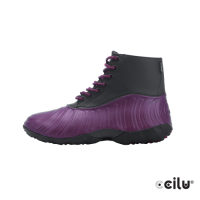 CCILU  英倫風防水短靴-女款-302314126紫色