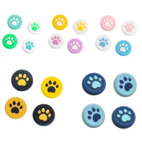 4PCS Cat Claw Joystick Caps Cute Attractive Game Accessories For Nintendo PRO/PS4/XBOX Controllers