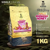 MKND COFFEE ROASTERY - Kopi Arabika Halu Sweet Banana Honeye Specialty 1Kg | Arabika | kopi | Grade 