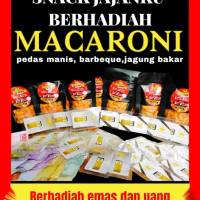 BERHADIAH macaroni cemilan berhadiah uang dan emas  Food macaroni balado pedas manis Camilan Makanan