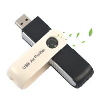 kebidumei USB Air Cleaner Mini USB Ionic Air Cleaner Ionizer Air Cleaner USB Adapter for Computer Car PC Oxygen Bar Anion Ionize