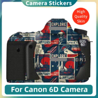 EOS 6D Camera Sticker Coat Wrap Protective Film Protector Vinyl Decal Skin For Canon EOS6D