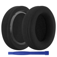 Comfort Mesh Fabric Replacement Ear Pads Cushion Earpads Repair Parts for Philips SHP9500 SHP9500S Headphones Headsets