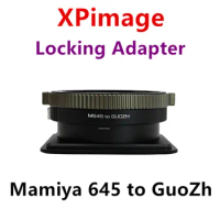 XPimage adapter ring For Mamiya645 lens to GuoZh NEW Camera adapter ring is applicable to Mamiya 645 mount Lens to GuoZh Camera