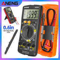 ANENG Meter Digital Multimeter 2000 Counts Handheld Split Digital Multimeter Portable LCD DC AC Voltage Current NCV Tester Meter