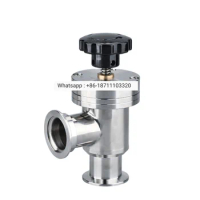 GD Manual Vacuum Angel L-type Valve with KF25 flanges stainless steel 304/316 gate valve