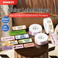 Niimbot D110/D11/D101 Label Paper Colorful Waterproof Label Sticker