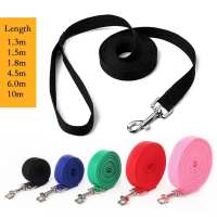 {DLGIFJIE} Long Nylon Pet Dog Leash For Small Big Dogs Cats Outdoor Hiking Puppy Lead Rope Durable L