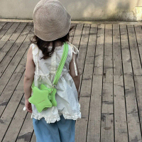 Cute Children's Bag 2026 New Model Girls Baby Five-Pointed Star Crossbody Bag Girl's Outing Accessor