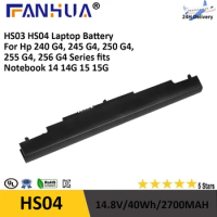 HS04 HS03 Laptop/Notebook New Battery Replacement for HP 240 G4 HSTNN-LB6U HSTNN-DB7I HSTNN-LB6V 2200mAh/33Wh]