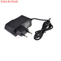 DC 5V2A 5V 2A Power Supply Adapter EU PLUG 100V-240V 220V AC TO DC Converter 2000MA 5.5*2.1MM 5.5MM*2.5MM FOR ARDUINO UNO R3