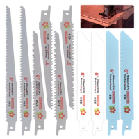 10pcs Jig Saw Blades Reciprocating Saw Blade Hand saw Saber Saw blade For Wood Metal Reciprocating Saw Power Tools Accessories