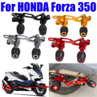 For Honda Forza 350 Forza350 2020 2021 2022 Motorcycle Accessories Muffler Falling Protection Exhaust Slider Crash Pad Protector