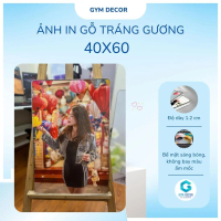 Ảnh In Treo Tường – Ảnh Cá Nhân / Ảnh Kỷ Niệm 4K HD In Theo Yêu Cầu Treo Tường Bo Viền KT 30X40, 40X