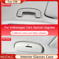 Car Glasses Case Sunglasses Holder Case for Volkswagen VW Golf 7 Sportsvan Tiguan Magotan Tayron Variant Touran L Accessories