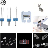 Domestic Sewing Machine Accessories Presser Foot Feet Kit Set Hem Foot Spare Parts For Brother Singer Janome