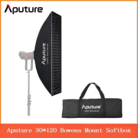 Aputure Light Box 30x120 Bowens Mount Narrow Rectangular Softbox for Portrait Photography Video for Aputure 300d ii 300x 120d ii
