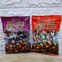 [ 120g ] KOKO JELLY ORIGINAL MALAYSIA Chocolate Ball Raisin Peanut Bola Coklat Isi Kacang Kismis Ena