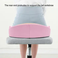 Ergonomic Seat Cushion Memory Foam Office Chair Cushion Ergonomic Pressure Relief Seat Pad for Comfort Support for Long