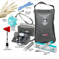 Nurse kit one med Perlengkapan suster perpengkapan  bidan perawat home care