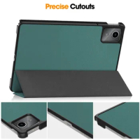 New For Lenovo Xiaoxin Pad 2024 2022 Case 11 inch Tri-Folding Stand Magnetic Tablet Cover for Lenovo Tab M10 Plus 3rd Gen 3 M11