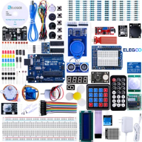 ELEGOO Arduino UNO R3 Project Most Complete Starter Kit with Tutorial Compatible with Arduino IDE (63 Items)